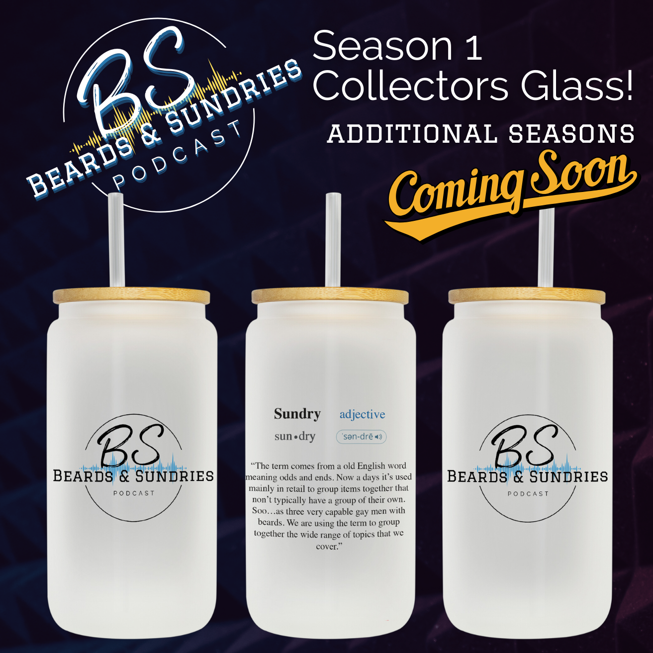 16oz Frosted Cup - Season 1 Collectors Cup